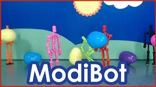 Easter With Mo - A ModiBot Stop Motion Animation