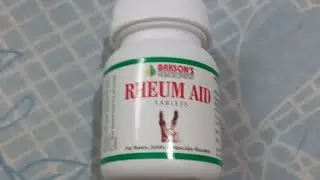BAKSON'S HOMEOPATHY RHEUM-AID TABLETS USES AND  BENIFITES IN JOINT  PAIN RELIEF||RHEUM AID TABLETS .