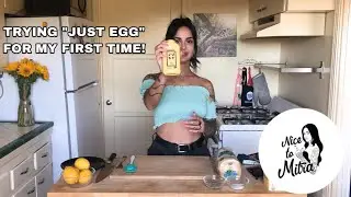 TRYING OUT &ldquo;JUST EGG&rdquo; ON A BREAKFAST SANDWICH!!
