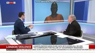 Sky News 7 5 18 Debate on causes of knife & gun crime increases