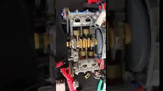 3D printed Subaru flat 4 engine at Good guys show