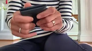 Herm&egrave;s Calvi Verso Card Holder unboxing