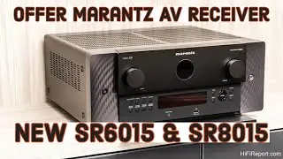 OFFER Marantz AV Receiver SR6015 & SR8015 | Dolby atmos DTS 8K Network AV Receiver
