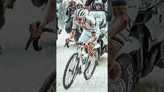 He&rsquo;s Going to Catch You 👻 #procycling #pogacar #stradebianche2025 #cycling #bikerace