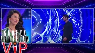 Grande Fratello Vip - La reazione di Pierpaolo Pretelli all'eliminazione di Giulia Salemi