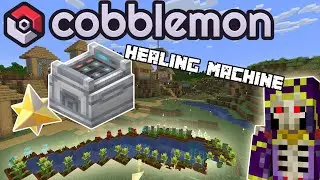 I farmed for a HEALING MACHINE in Cobblemon Minecraft