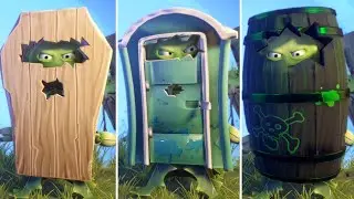 Coffin Weed, Outhouse Weed & Barrel Weed (Playable) | Garden Warfare 2