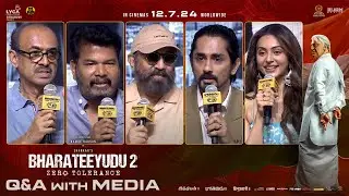 Bharateeyudu 2 (Telugu) Team Q&A Session With Media At Press Meet | YouWe Media