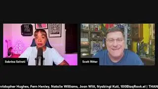 Sabby Sabs presenter, Sabrina Salvati speaks to former UN weapons inspector, Scott Ritter