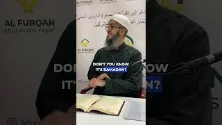 Do the Non-Muslims Have to Fast Ramadan? #ramadan #fasting