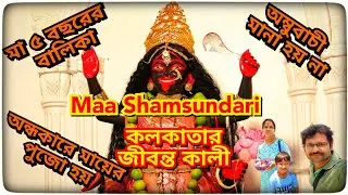 Maa Shamsundari Kali Mandir Sealdah Kolkata | কলকাতার জীবন্ত কালী | Temple Location Timing History