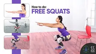Free Squats | Lower Body Exercises | Learn with Shilpa Shetty Kundra