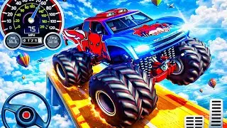 Monster Truck Stunt Racing 2026 - Mega Ramp Car Stunt Master Simulator - Android Gameplay #1