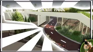 Finishing the Entrance | Toilets & Bicycle Parking | Planet Zoo Speedbuild | Naturalis Ep. 14