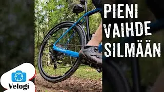 Vaihteen vaihto py&ouml;r&auml;n ollessa paikallaan