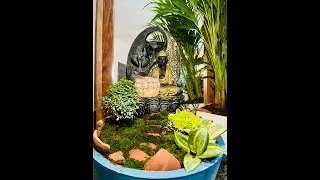 Home Decor | Personal Meditation Space | Garden Ideas | Mini Garden | Indoor Garden | Buddha Garden