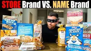 Name Brand Vs. Store Brand Taste Test (Results May Surprise You)