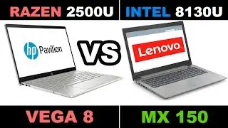Vega 8 mobile vs MX150 Performance Test Laptop
