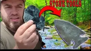 Jay's Pennsylvania Adventure: Rockhounding in the Lehigh River Valley and Flint Knapping a Blade