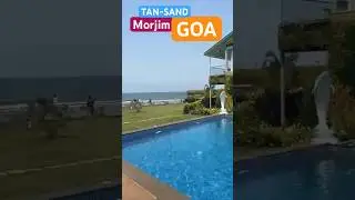 Tan and sand resort, Morjim Goa, #youtubeshorts #shortsindia #northgoa #morjim #viral