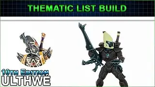 Warhammer 40K Thematic List Build – Ulthwé’s Seer Council & Black Guardians!