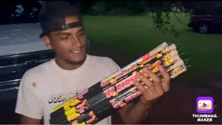 200 Roman Candles Shot At Once! (AGE RESTRICTED)