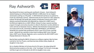 Ray Ashworth.  PV coaching experience.
