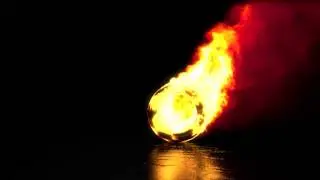 BurningTire - Cinema4D Fire Sim