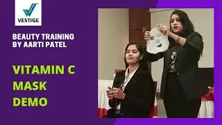 VESTIGE SKIN FORMULA 9 VITAMIN C GLOW SHEET MASK | BEAUTY | AARTI PATEL | SKINCARE | POWER TEAM