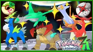I Caught All 5 Shiny Legendary Pokemon In Pokemon Legends Z-A Without Using Sparkling Power Donuts