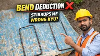 Stirrup Cutting Length Kaise Nikale | Column & Beam | Hindi