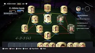 11x 81+ Midfielder upgrade sbc!