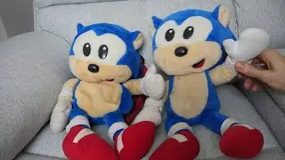 Reviewing (& washing) my Sega World Sonic Plush & Backpack