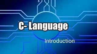 C-Programming Language || introduction in telugu||