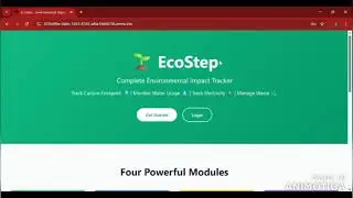 EcoStep : An Environmental Impact Tracker