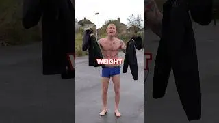 How Much Weight I Lost in 60 minutes 😯 | Sauna Suit #shorts