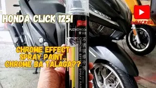 Honda Click 125i V2 | Chrome Effect Spray Paint Mags