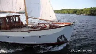 Restoring Trade Wind at Rockport Marine