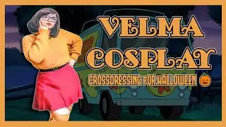 Crossdressing Cosplay: Velma Halloween Costume 🎃🧡 (Crossdressing For Halloween!)