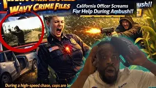 California Officer Screams For Help During Ambush!| HeartBreak Ace Reacts #truecrimestories