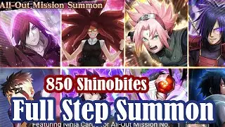 NxB NV: SUMMON All-Out Mission 14 Full Step 850 Shinobites