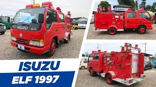 1997 Isuzu ELF Fire Truck  | Japanese Fire Truck Review | Used Fire Trucks For Sale