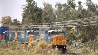 Athearn Genesis CSX EMD SD60I Stacktrain