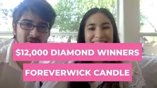 $12,000 💎DIAMOND💎 WINNER! ForeverWick Candle Diamond Giveaway!