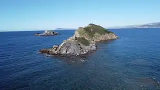 Drone View Giens Peninsula coast, Hy&egrave;res South France #france #sea #mediterranean #vacation