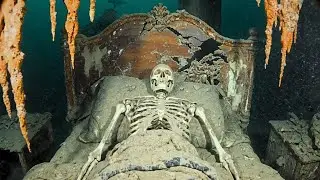 After 113 Years: Divers Enter Titanic's First Class Cabin. Shocking Footage