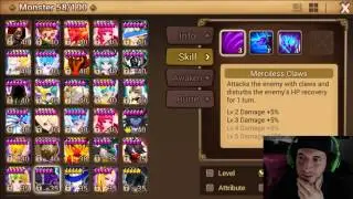SUMMONERS WAR : 6-starring Jultan the dark werewolf