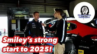 Chris Smiley reflects on his strong start to the 2025 BTCC season from Snetterton!