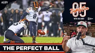 How Cairo Santos prepares the PERFECT FOOTBALL for kicking | The Eighty Five Podcast With Cole Kmet