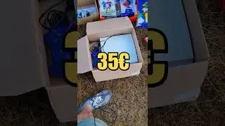 Petit vide grenier &agrave; l'isle d'abeau #videgrenier #retro #ps4 #ps3 #negociation